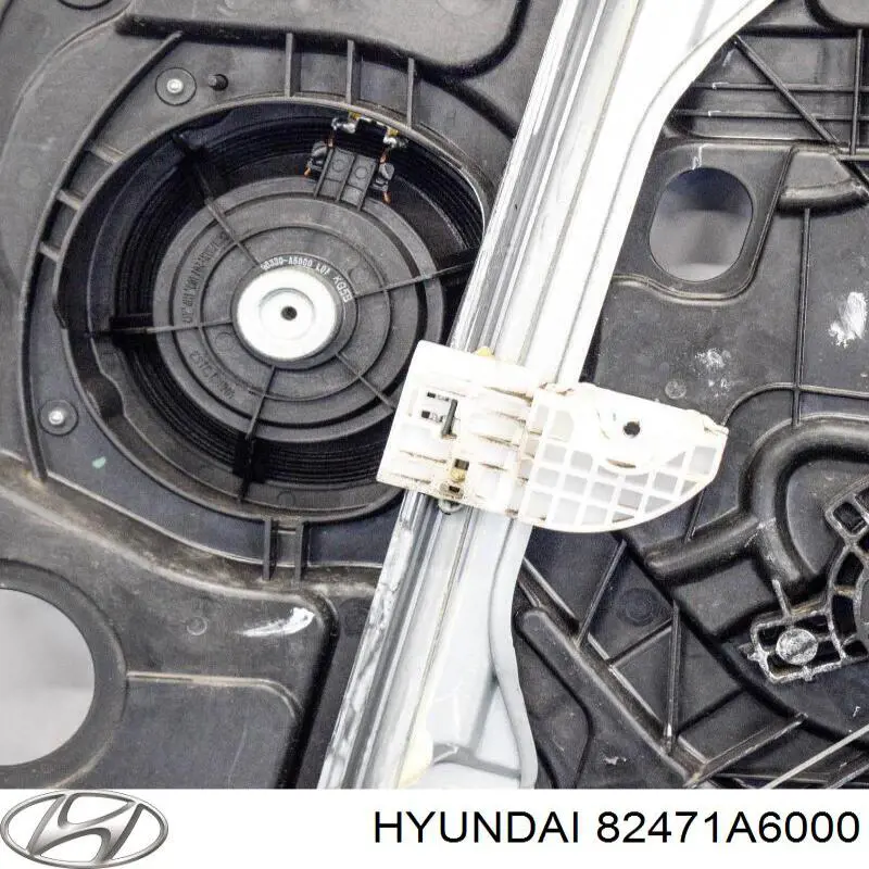 82471A6000 HYUNDAI Luna de puerta delantera derecha original y equivalente