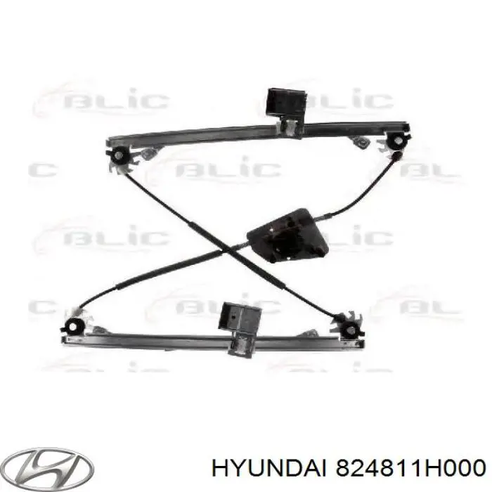 824811H000 Hyundai/Kia механизм стеклоподъемника двери передней правой