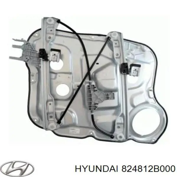 Купить 824812B000 Hyundai/Kia Стеклоподъемник (механизм перемещения стекла)