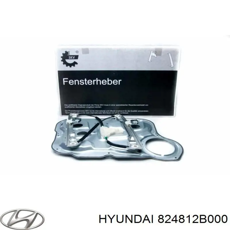 Стеклоподъемник передней правой двери 824812B000 Hyundai/Kia