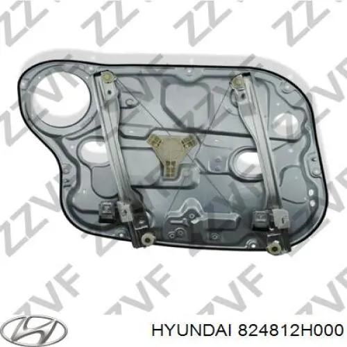 Mecanismo de acionamento de vidro da porta dianteira direita para Hyundai Elantra (HD)
