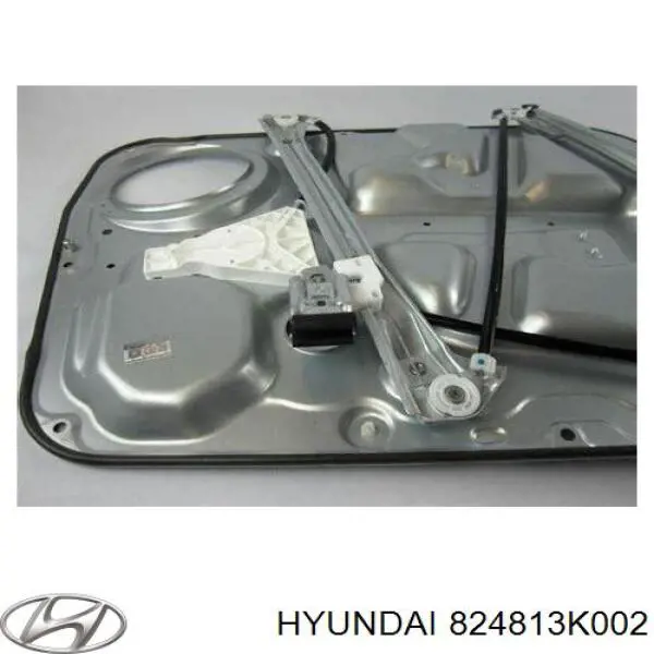 824813K002 Hyundai/Kia mecanismo de acionamento de vidro da porta dianteira direita