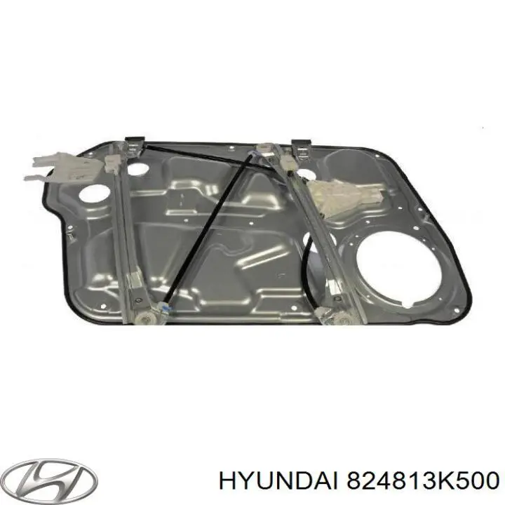 Панель-щека двери передней правой на Hyundai Sonata NF