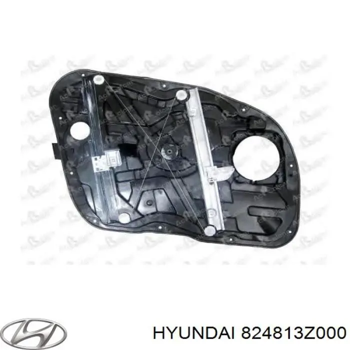 Mecanismo de acionamento de vidro da porta dianteira direita para Hyundai I40 (VF)