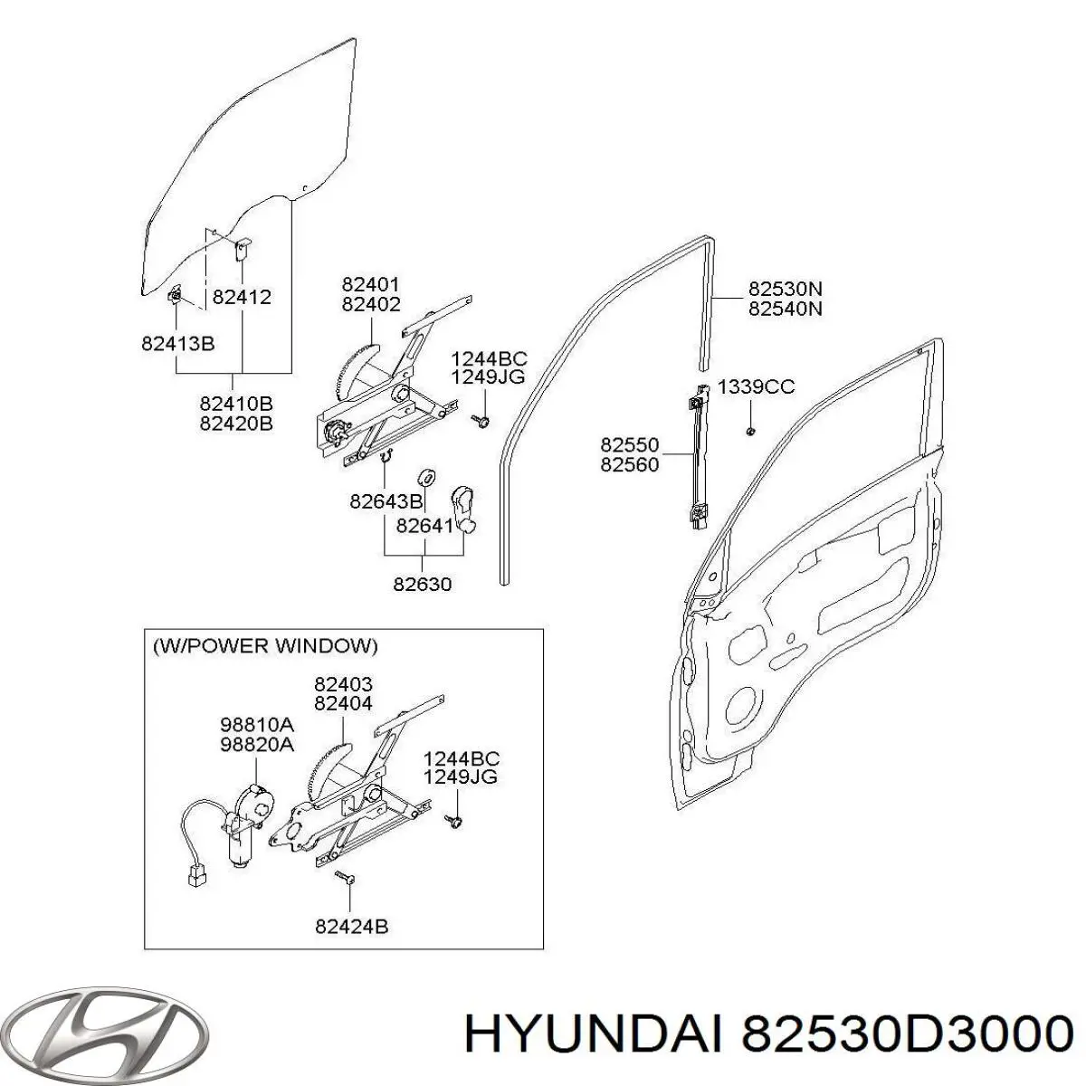 82530D3000 Hyundai/Kia 