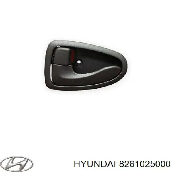 Ручка двери левой внутренняя передняя/задняя 4006ZW41 Polcar