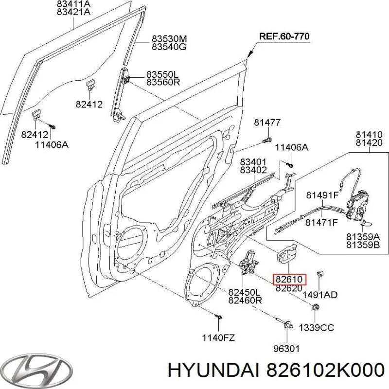  Hyundai/Kia 826102K000 цена, от 6.33 USD