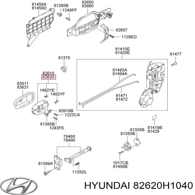  Hyundai/Kia 82620H1040 цена, от 5.37 USD