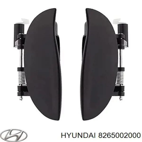 Ручка двери передней наружная левая Hyundai/Kia 8265002000 цена, от 13.28 USD