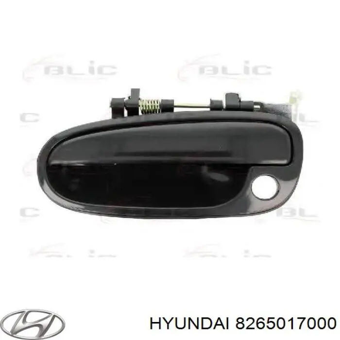 Ручка двери передней наружная левая Hyundai/Kia 8265017000 цена, от 11.19 USD