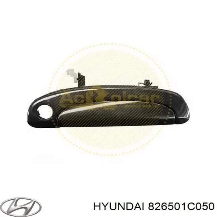 826501C050 Hyundai/Kia Ручка передней двери наружная, левая