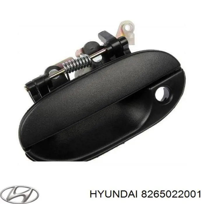 Ручка двери передней наружная левая 8265022001 Hyundai/Kia