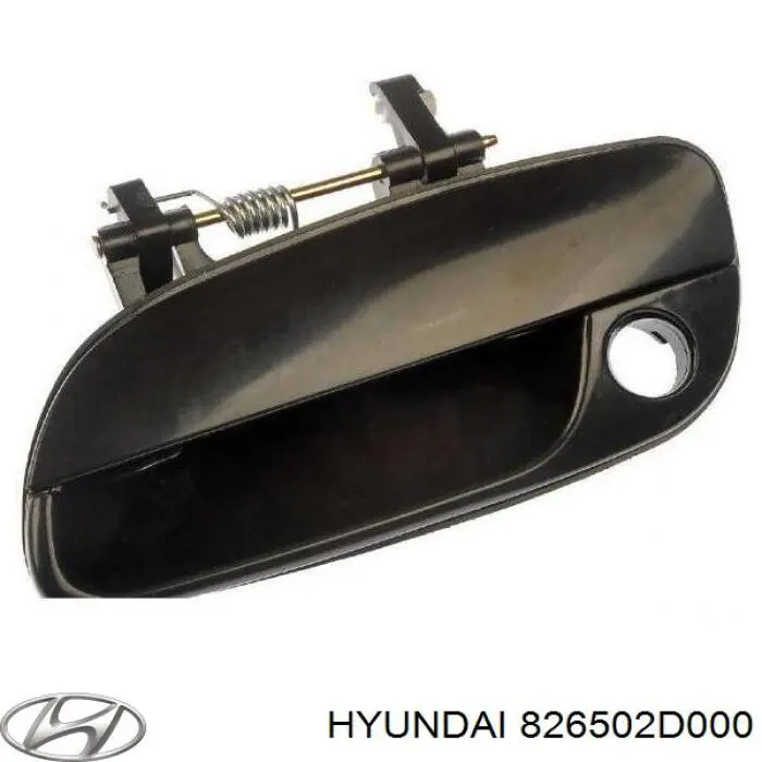 Ручка двери передней наружная левая на Hyundai Elantra 