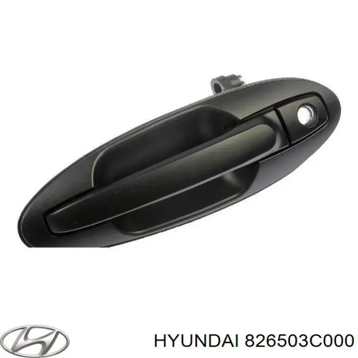 Ручка двери передней наружная левая на Hyundai Sonata EU4