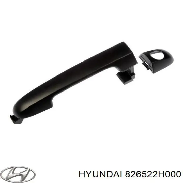 Maçaneta dianteira esquerda externa da porta para Hyundai I30 (FD)