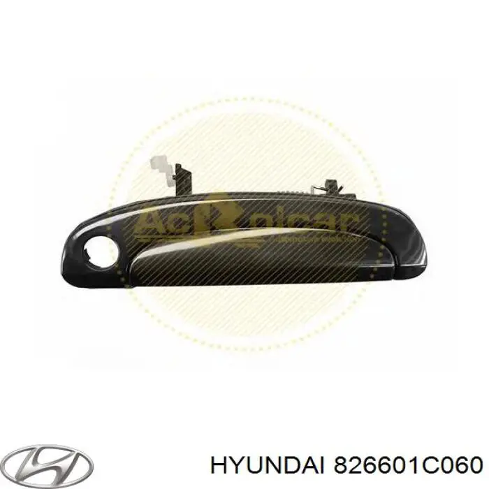 826601C060 Hyundai/Kia ручка двери передней наружная правая