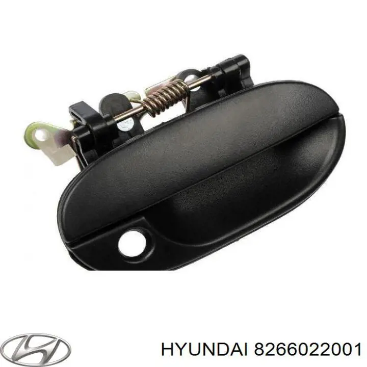 Ручка двери передней наружная правая 8266022001 Hyundai/Kia