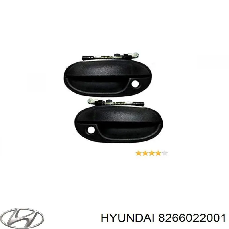 Ручка двери передней наружная правая Polcar 4006Z42 цена, от 7.10 USD