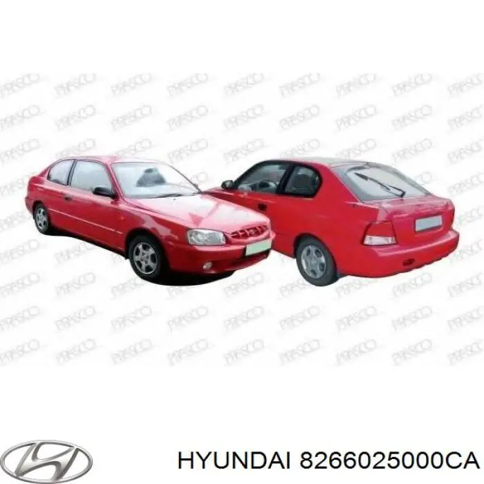  Ручка двери передней наружная правая Hyundai Accent 