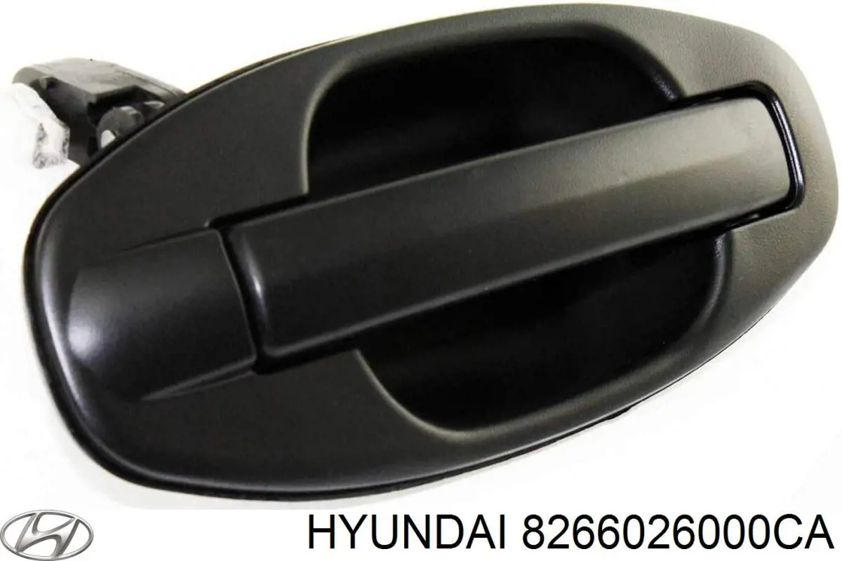 Ручка двери передней наружная правая Hyundai/Kia 8266026000CA цена, от 20.67 USD