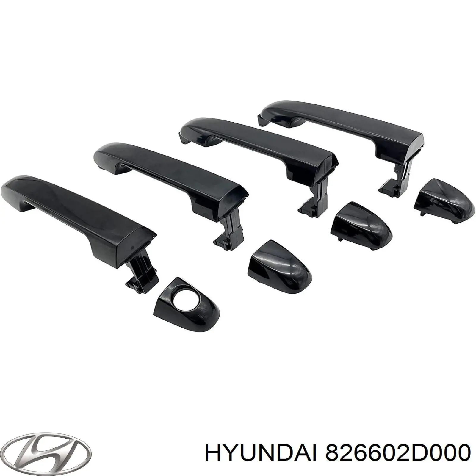 826602D000 Hyundai/Kia ручка двери передней наружная правая