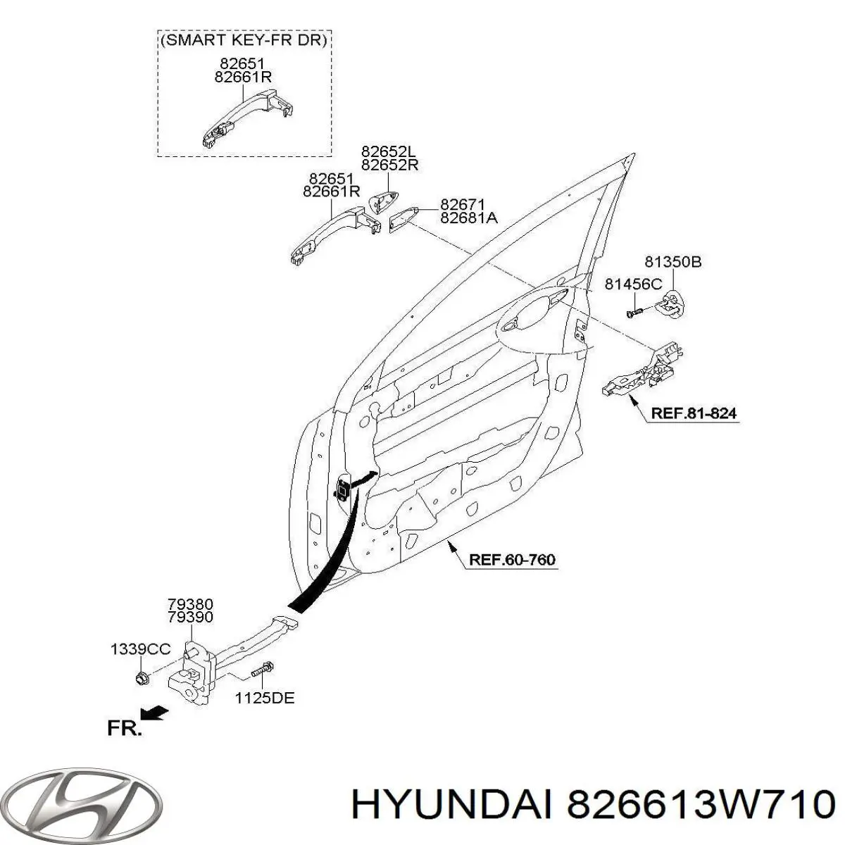826613W710 Hyundai/Kia 