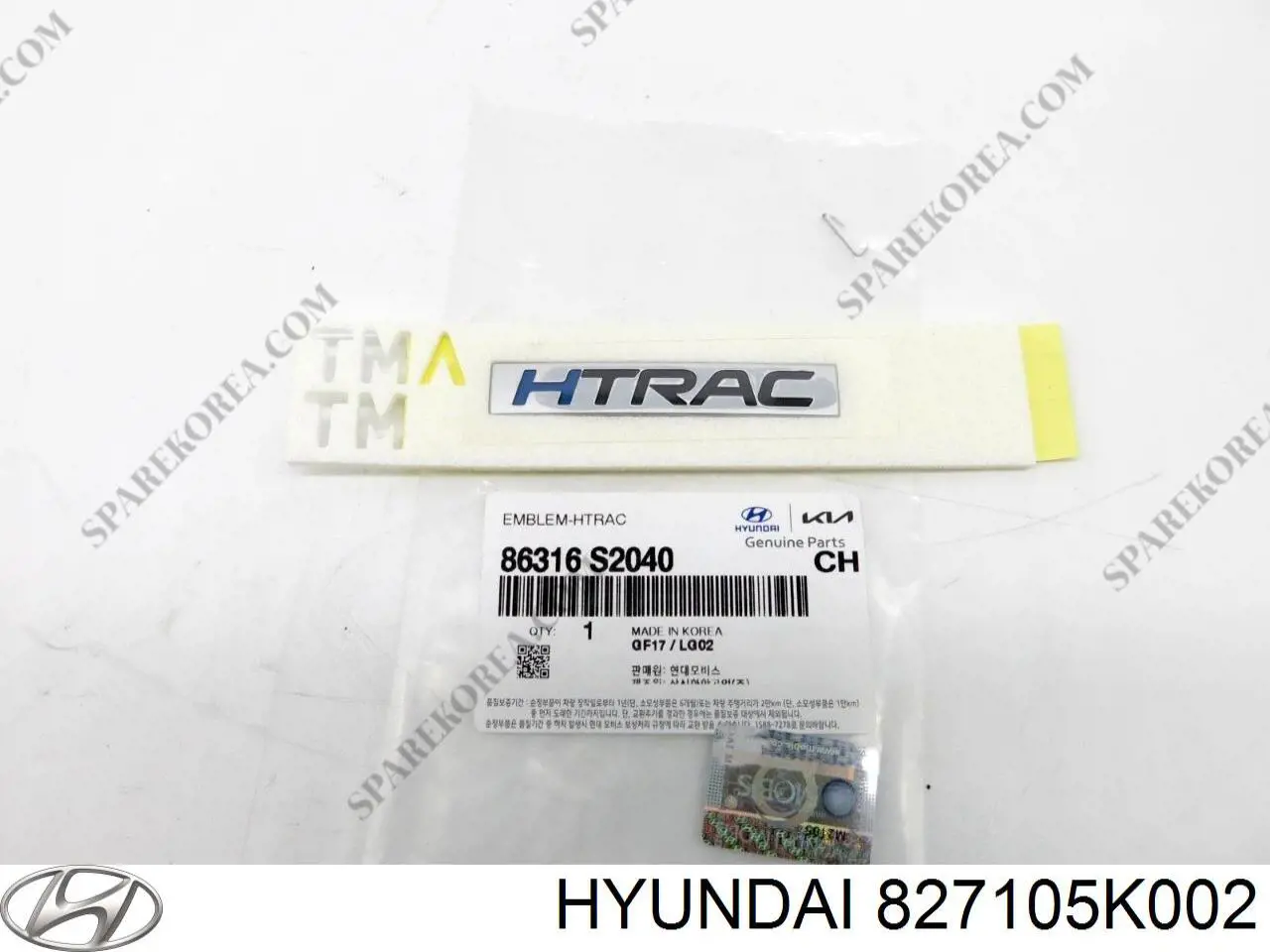  827105K002 Hyundai/Kia