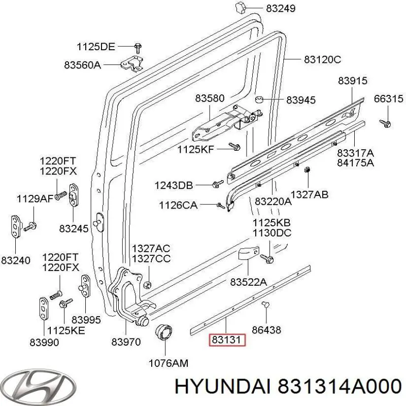 831314A000 Hyundai/Kia 
