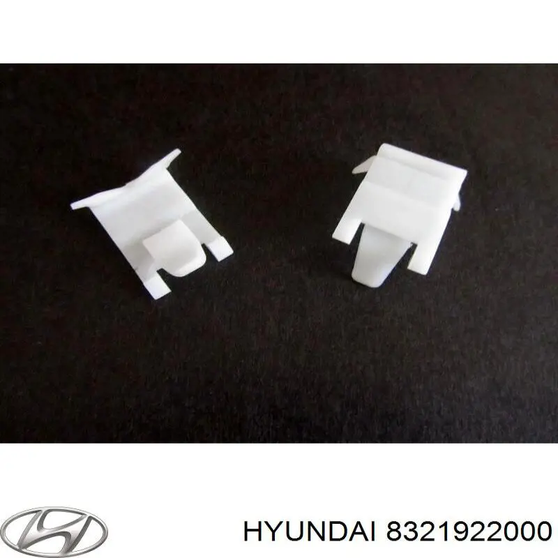 8321922000 Hyundai/Kia пистон (клип крепления молдинга двери)