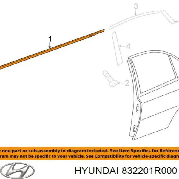  832201R000 Hyundai/Kia