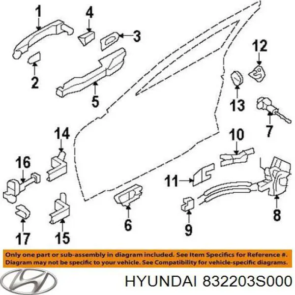  Hyundai/Kia 832203S000 цена, от 6.36 USD