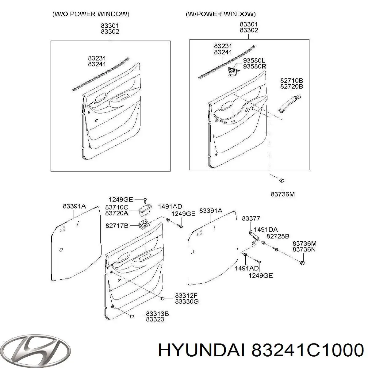 Купить 83241C1000 Hyundai/Kia 