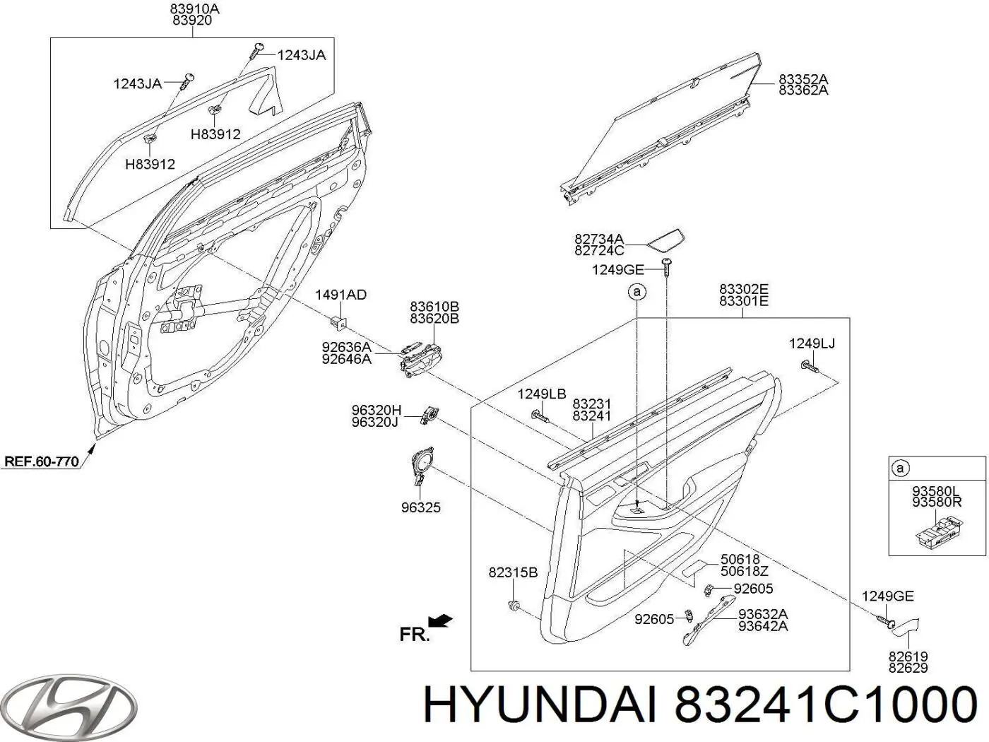  Hyundai/Kia 83241C1000 цена, от 1.65 USD