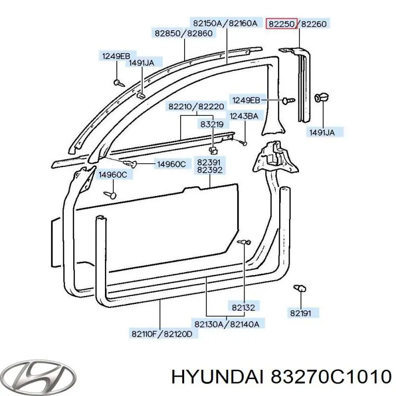 83270C1010 Hyundai/Kia 