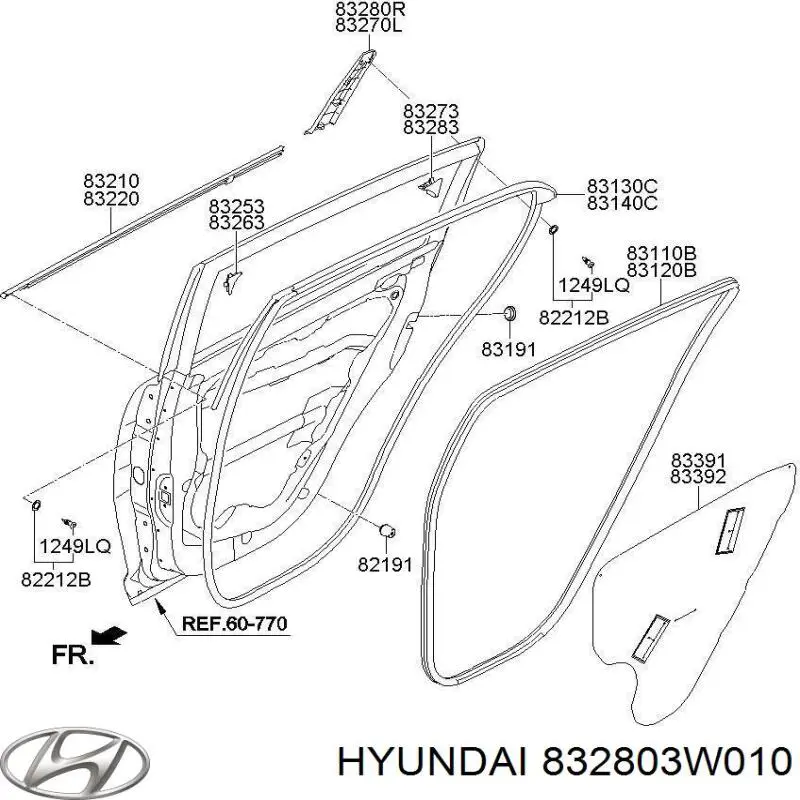  Hyundai/Kia 832803W010 цена, от 67.65 USD