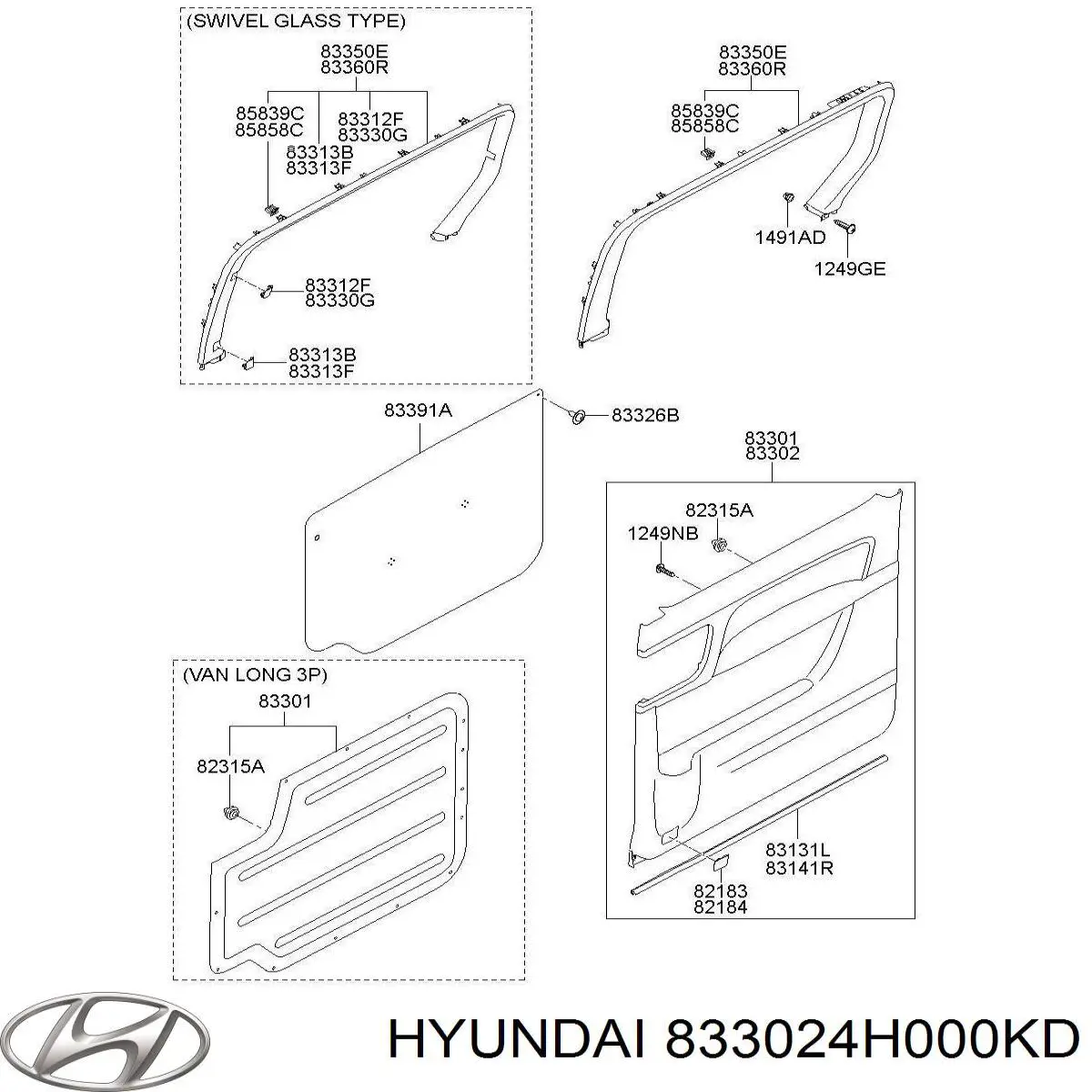 833024H000KD Hyundai/Kia 