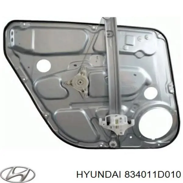 834011D010 Hyundai/Kia механизм стеклоподъемника двери задней левой