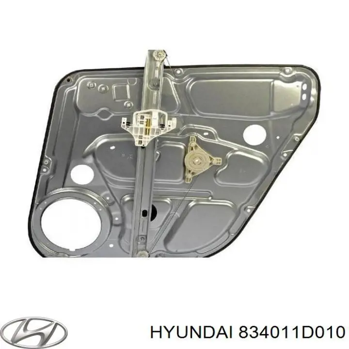Купить 834011D010 Hyundai/Kia Механизм стеклоподъемника двери задней левой