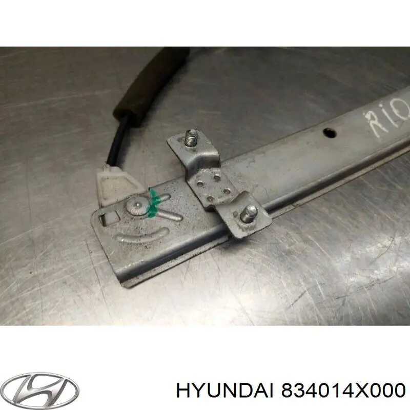 834014X000 Hyundai/Kia Механизм стеклоподъемника двери задней, левой