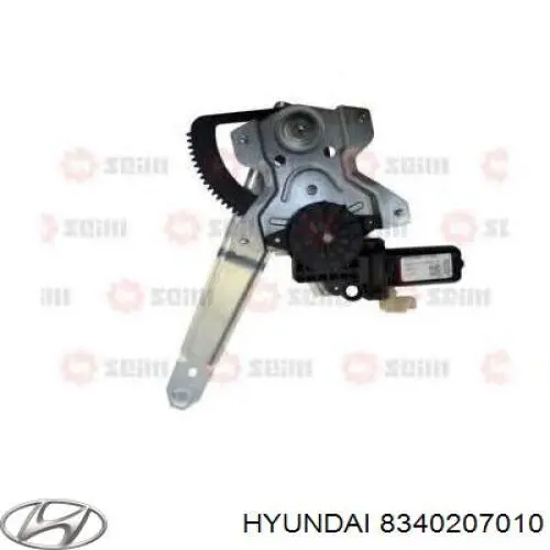 Механизм стеклоподъемника двери задней, правой Hyundai/Kia 8340207010 цена, от 8.50 USD