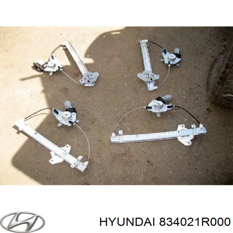 Механизм стеклоподъемника двери задней, правой Hyundai/Kia 834021R000 цена, от 10.14 USD