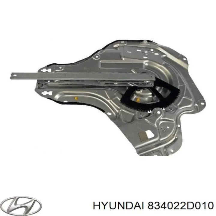 834022D010 Hyundai/Kia механизм стеклоподъемника двери задней правой