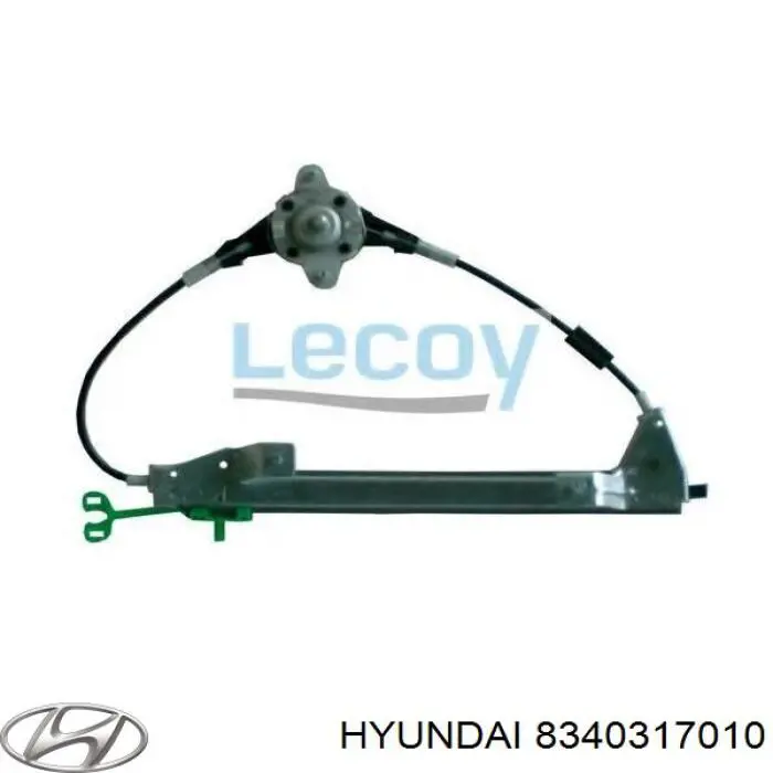 Стеклоподъемник задней левой двери Hyundai/Kia 8340317010 цена, от 10.14 USD