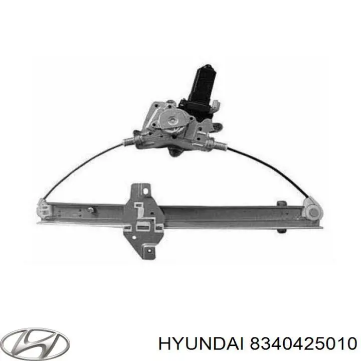 Купить 8340425010 Hyundai/Kia Механизм стеклоподъемника двери задней правой
