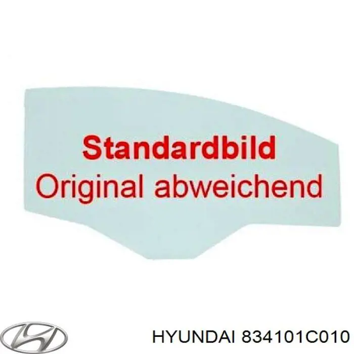Стекло задней двери, левой Hyundai/Kia 834101C010 цена, от 16.92 USD