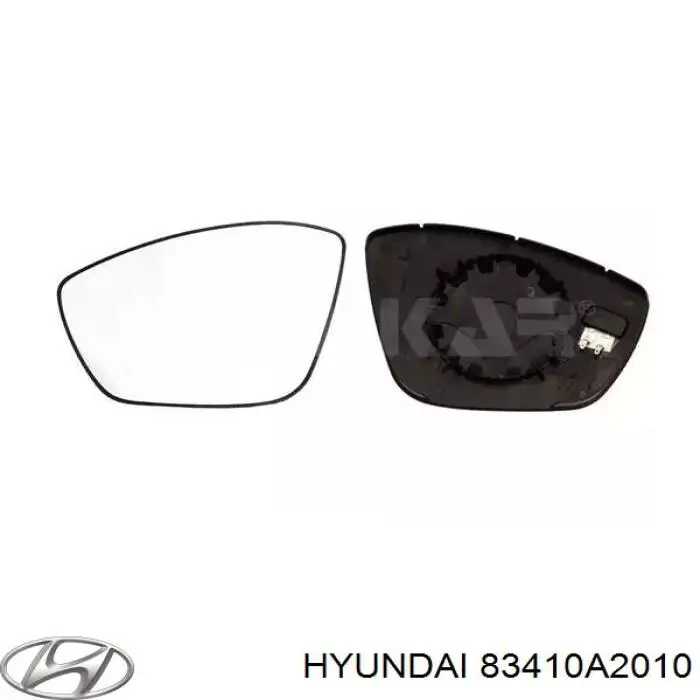 83410a2010 Hyundai/Kia стекло двери задней левой