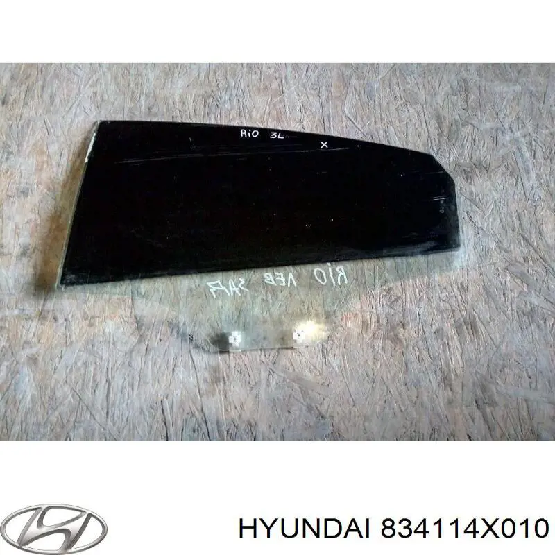 Купить 834114X010 Hyundai/Kia Стекло двери задней левой
