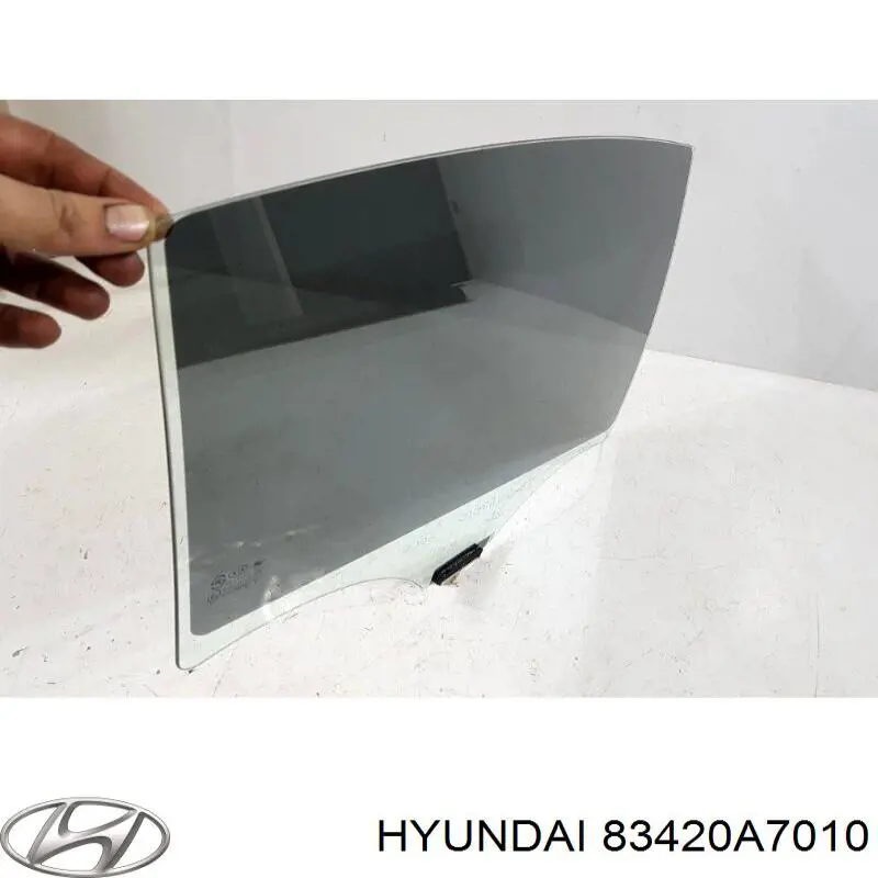 83420a7010 Hyundai/Kia стекло двери задней правой