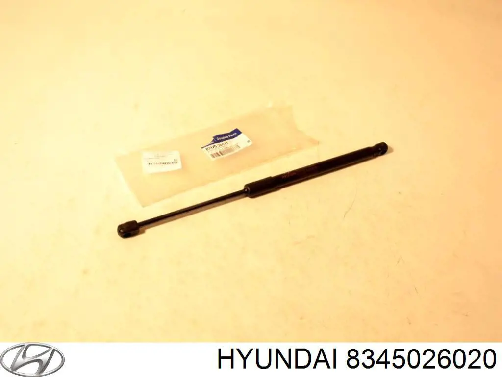 8345026020 Hyundai/Kia стекло-форточка двери задней левой