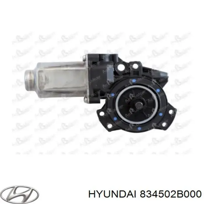 Motor de acionamento de vidro da porta traseira esquerda para Hyundai Santa Fe (CM)